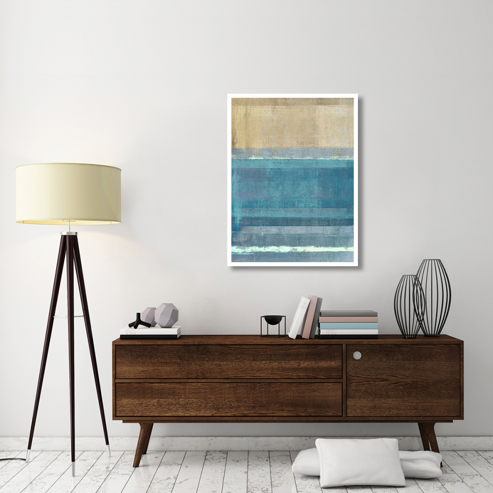 Horizon Number 2-Paper Art-32&quotx42"