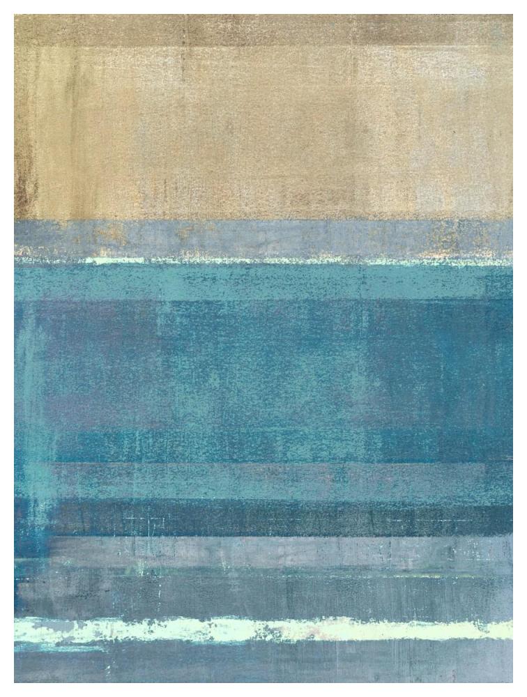 Horizon Number 2-Paper Art-38"x50"