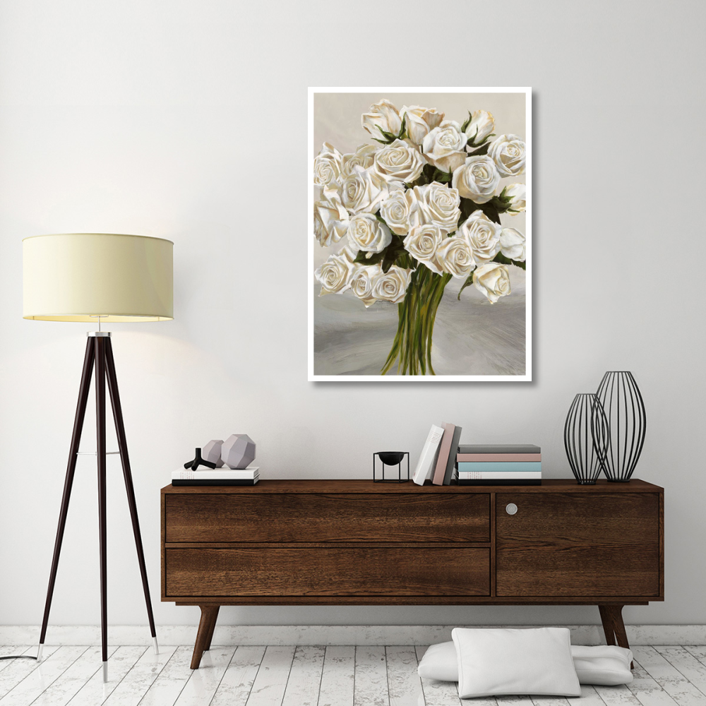 Bouquet Blanc II-Paper Art-38&quotx50"