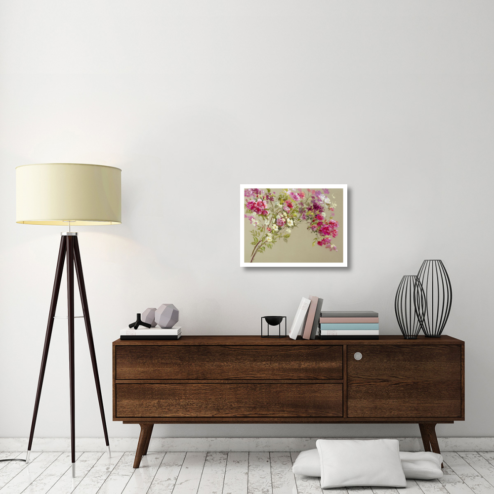 The Garden of the Rose I-Paper Art-26&quotx20"