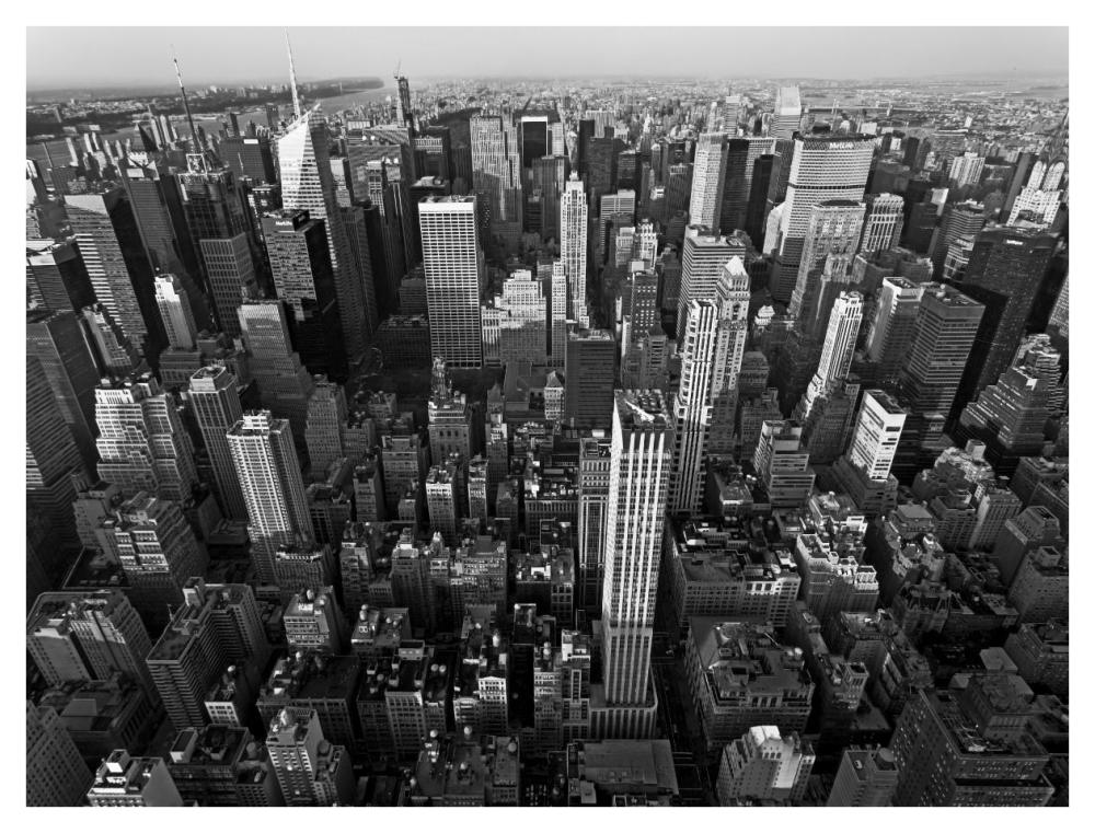 Midtown Manhattan, NYC-Paper Art-42"x32"