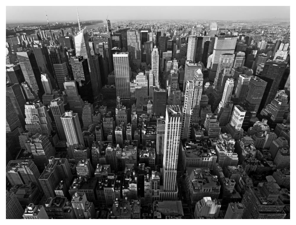 Midtown Manhattan, NYC-Paper Art-50"x38"