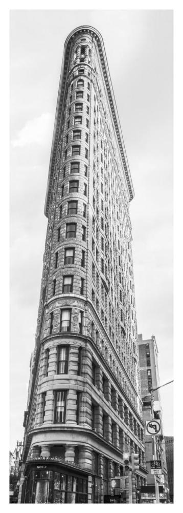 Flatiron Building, NYC-Paper Art-20"x56"