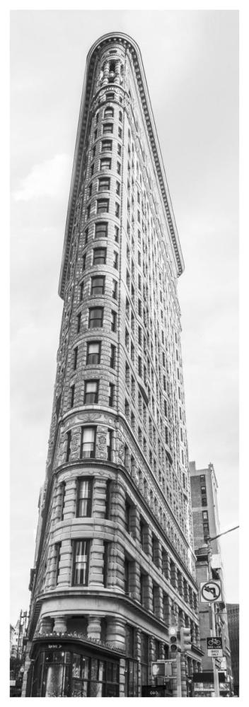 Flatiron Building, NYC-Paper Art-26"x74"
