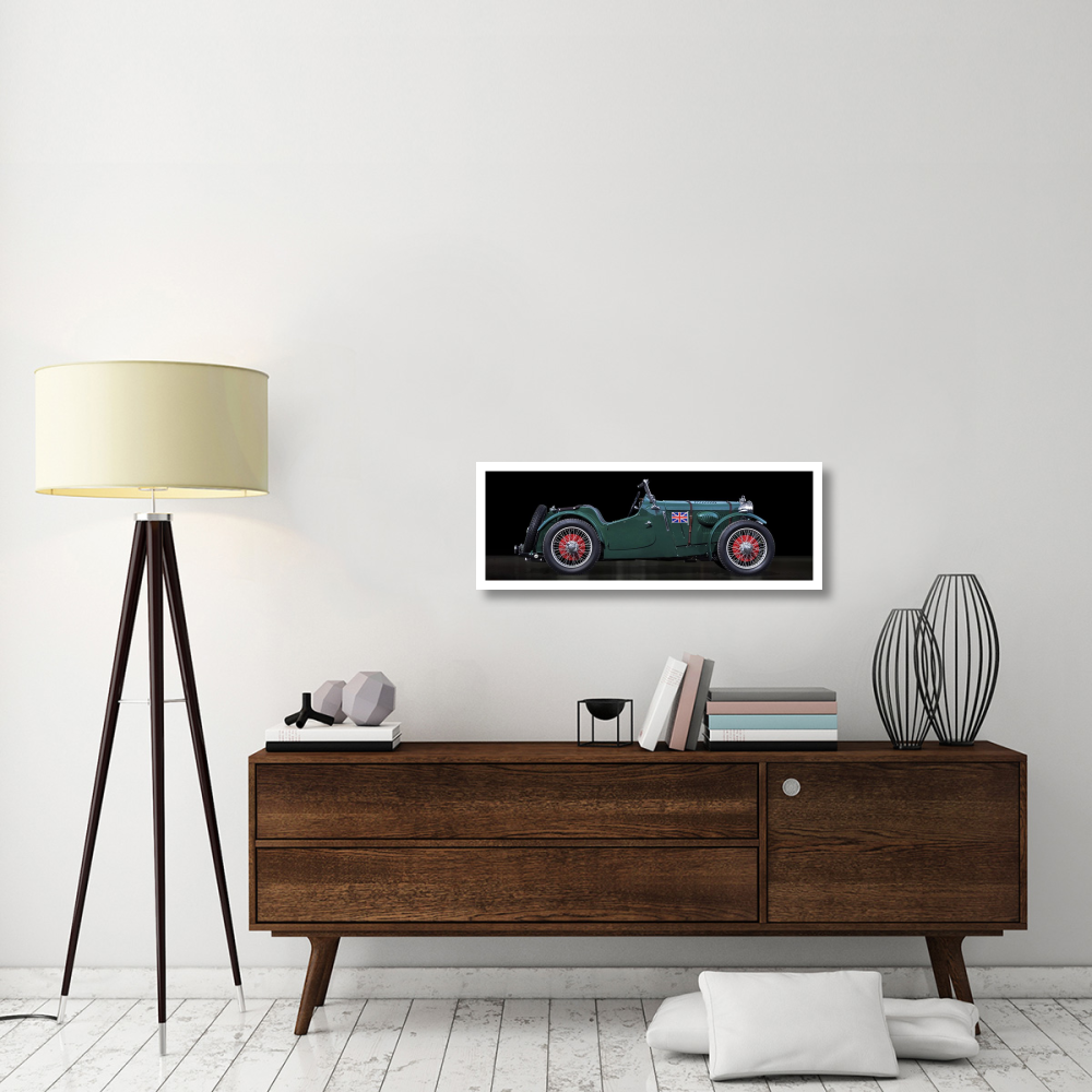 MC race car-Paper Art-38&quotx14"