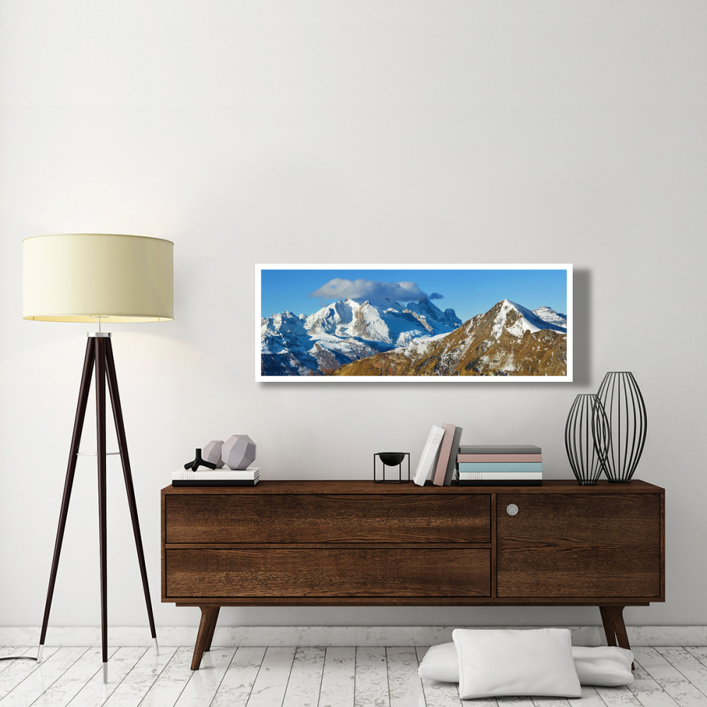 Marmolada, Italy-Paper Art-56&quotx20"