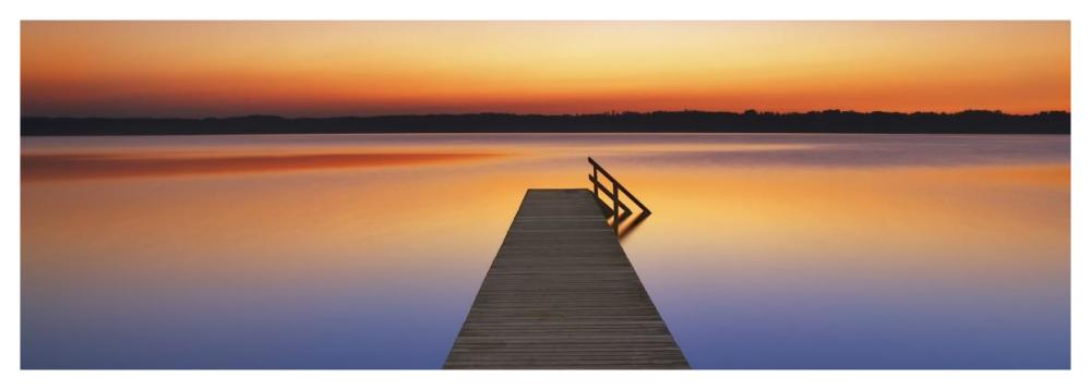Boardwalk, Bavaria, Germany-Paper Art-56"x20"