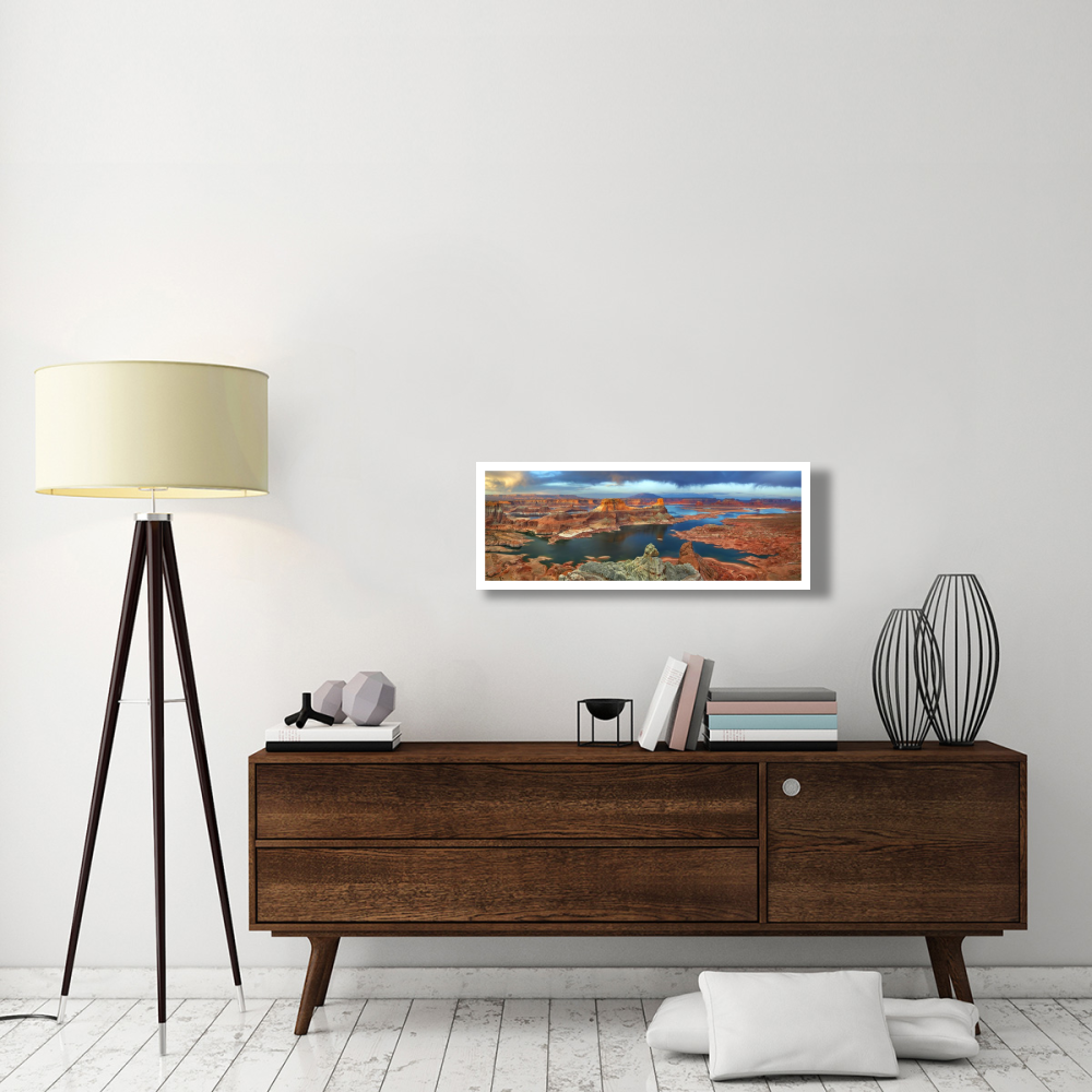 Alstrom Point at Lake Powell, Utah, USA-Paper Art-38&quotx14"