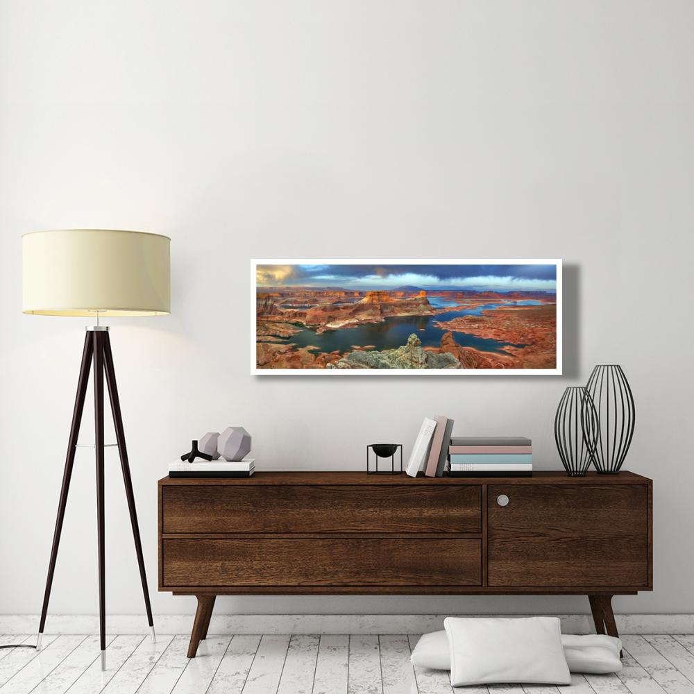 Alstrom Point at Lake Powell, Utah, USA-Paper Art-56&quotx20"
