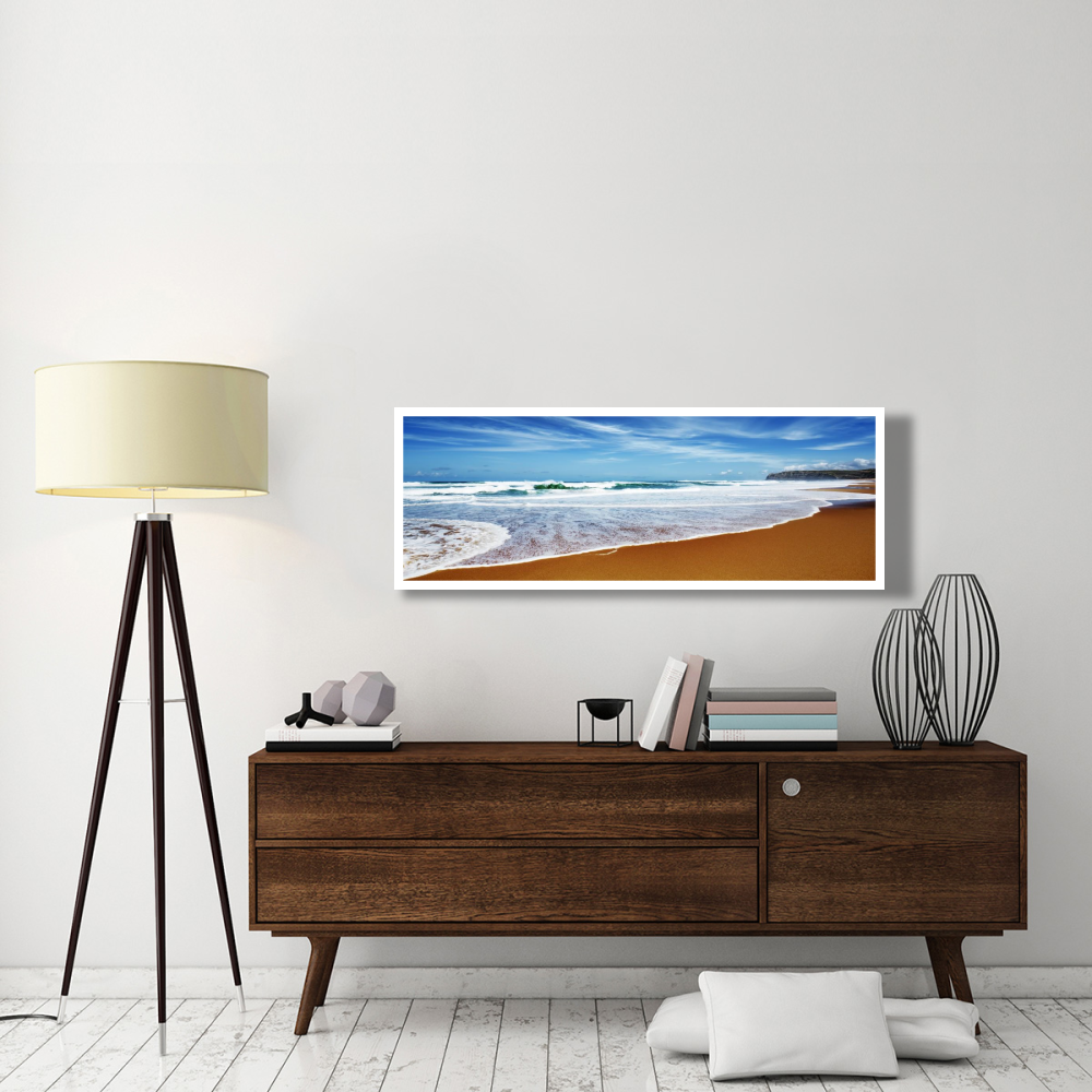 Praia Azul, Portugal-Paper Art-56&quotx20"
