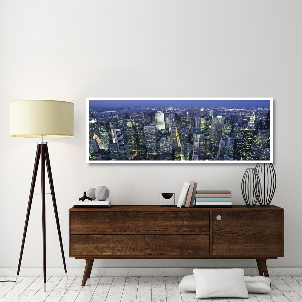 Fifth avenue and Midtown Manhattan, NYC (detail)-Paper Art-74&quotx26"