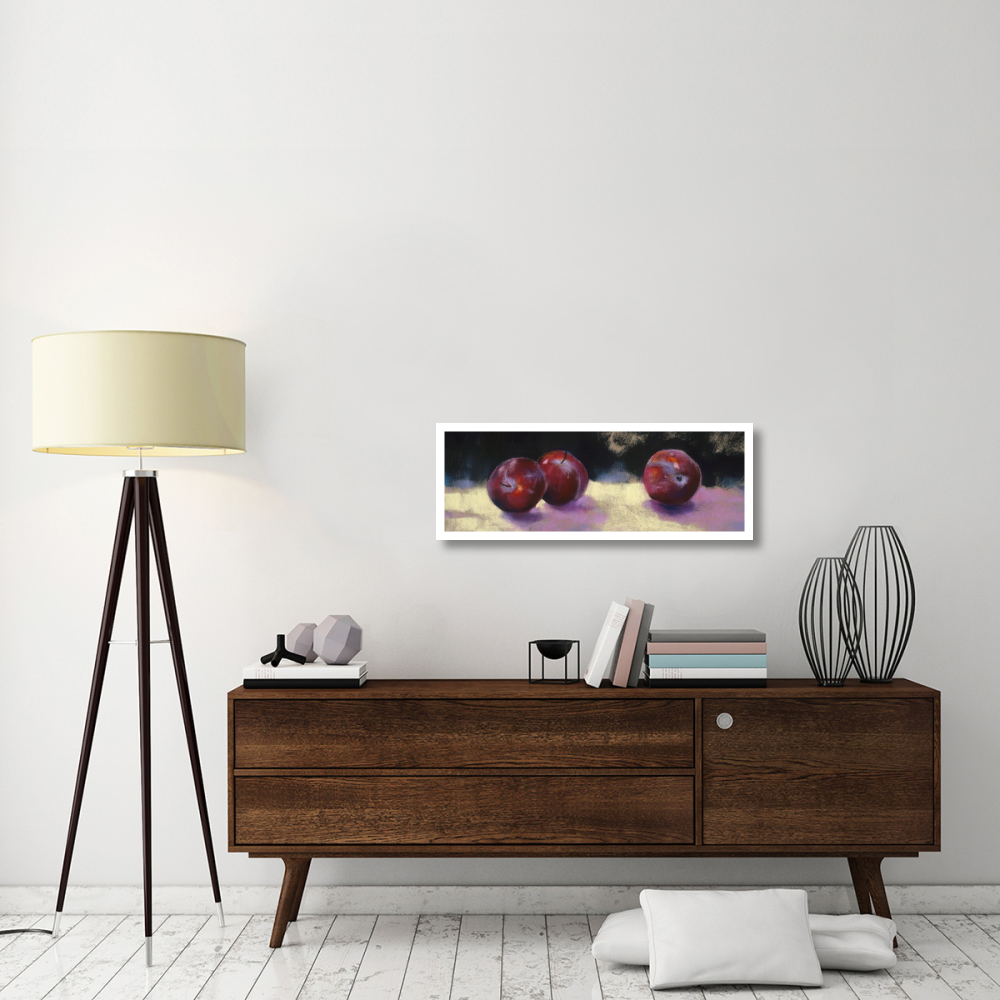 Plums-Paper Art-38&quotx14"