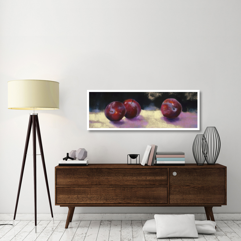 Plums-Paper Art-56&quotx20"