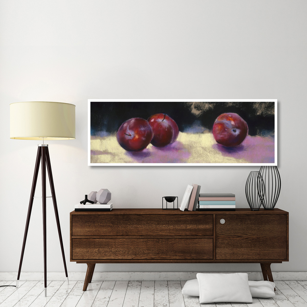 Plums-Paper Art-74&quotx26"