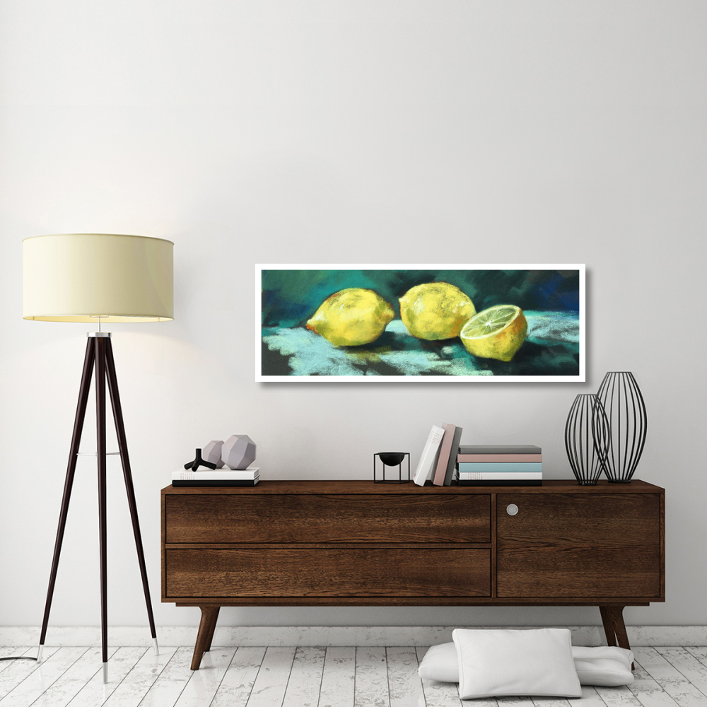 Lemons-Paper Art-56&quotx20"