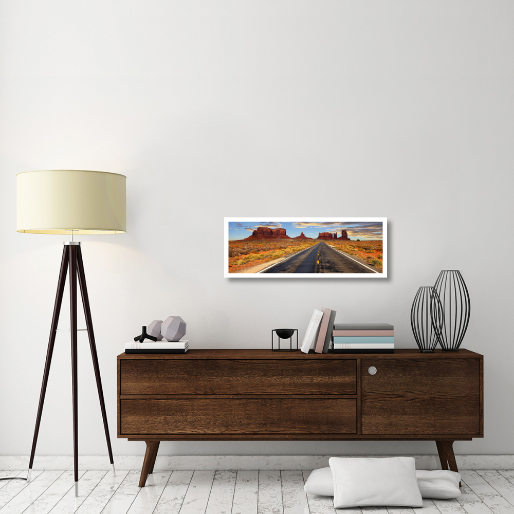 Road to Monument Valley, Arizona-Paper Art-38&quotx14"