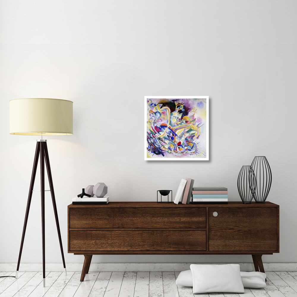 Improvisation Painting-Paper Art-26&quotx26"