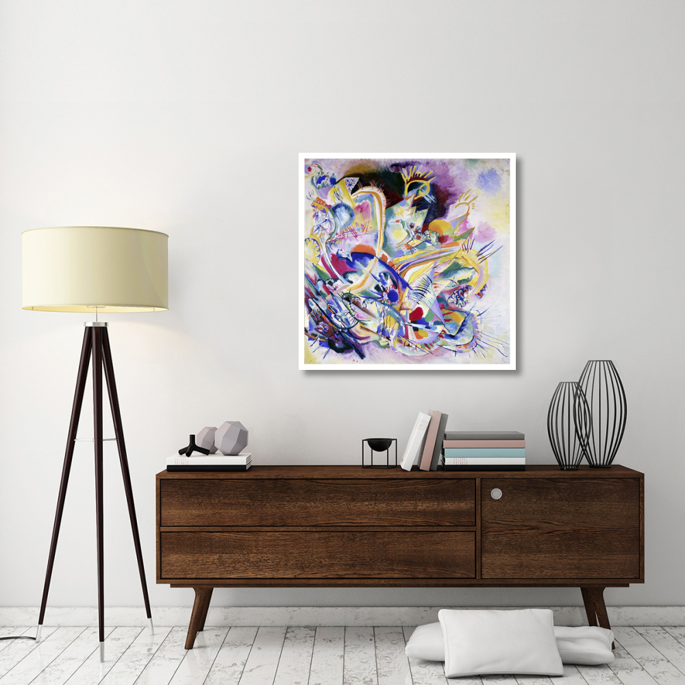 Improvisation Painting-Paper Art-38&quotx38"