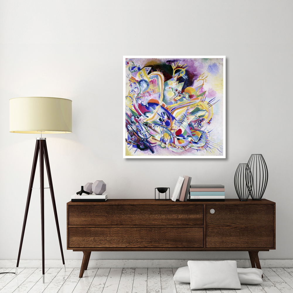 Improvisation Painting-Paper Art-42&quotx42"