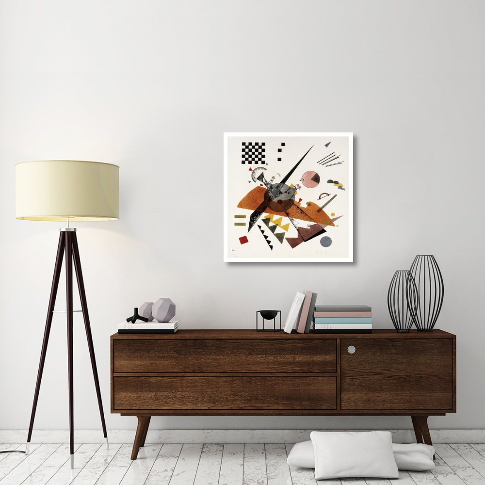 Orange-Paper Art-32&quotx32"
