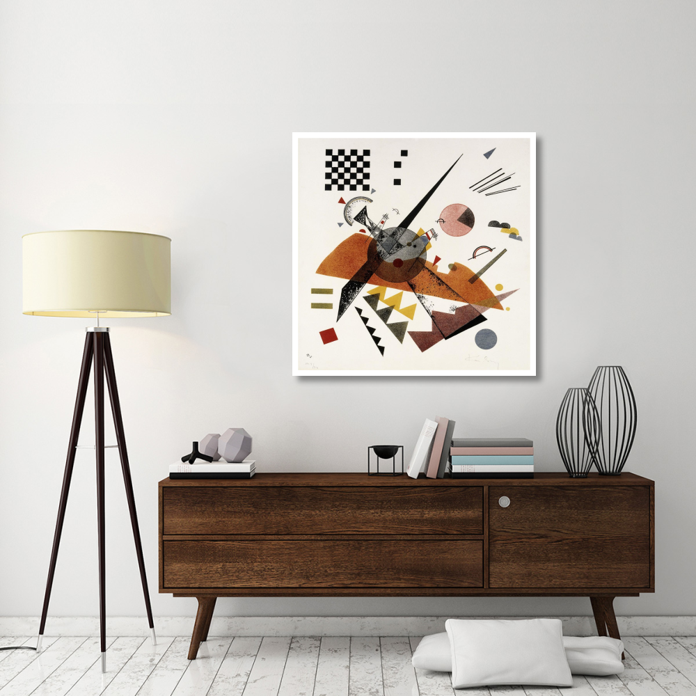 Orange-Paper Art-42&quotx42"