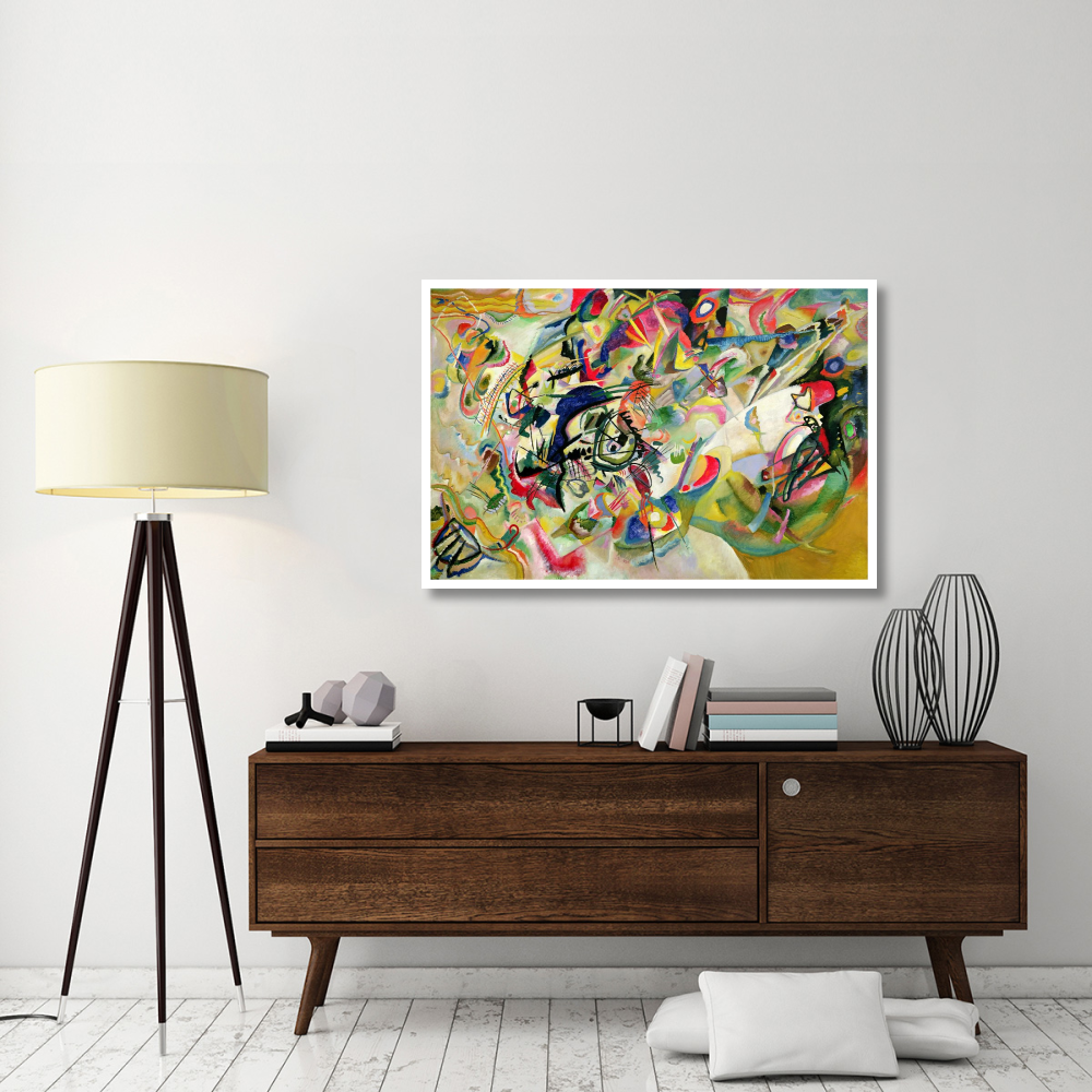 Composition No. 7-Paper Art-50&quotx34"