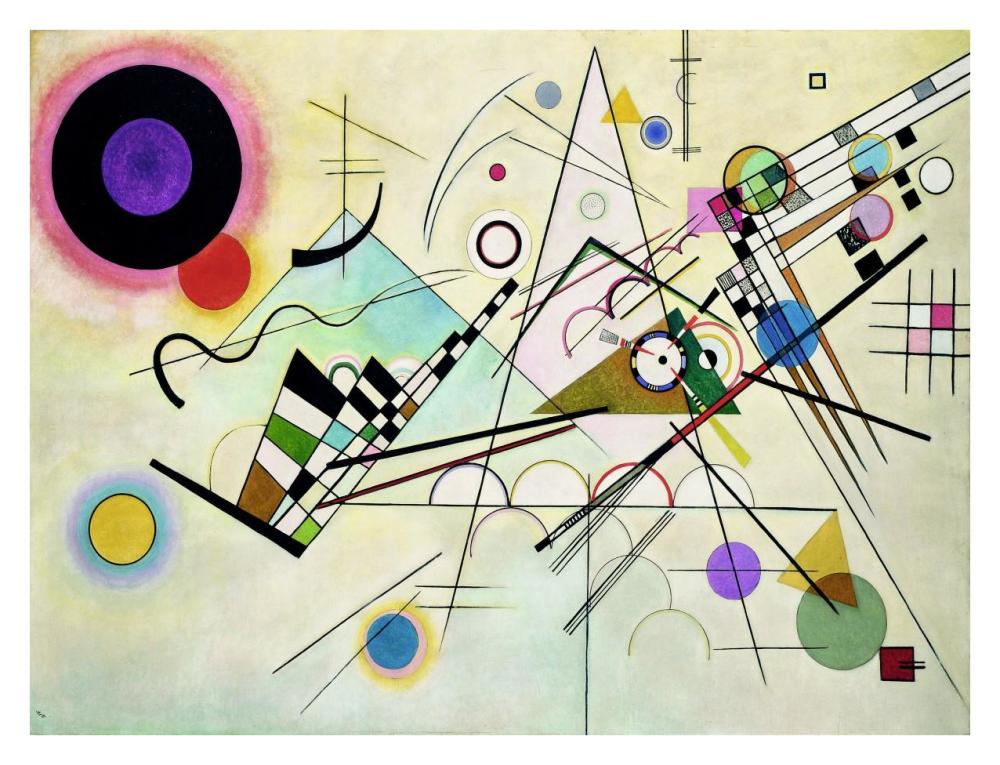 Composition VIII-Paper Art-34"x26"