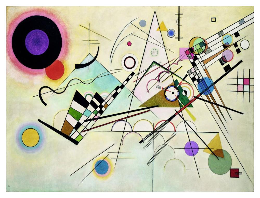 Composition VIII-Paper Art-42"x32"