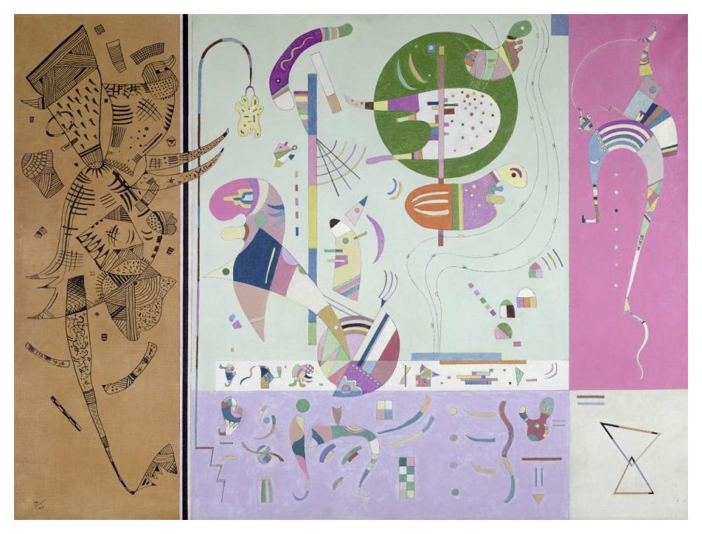 Parties diverses-Paper Art-50"x38"