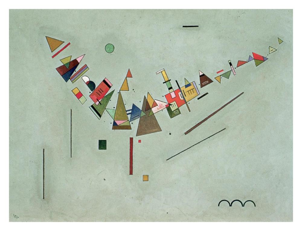 Improvisation-Paper Art-34"x26"