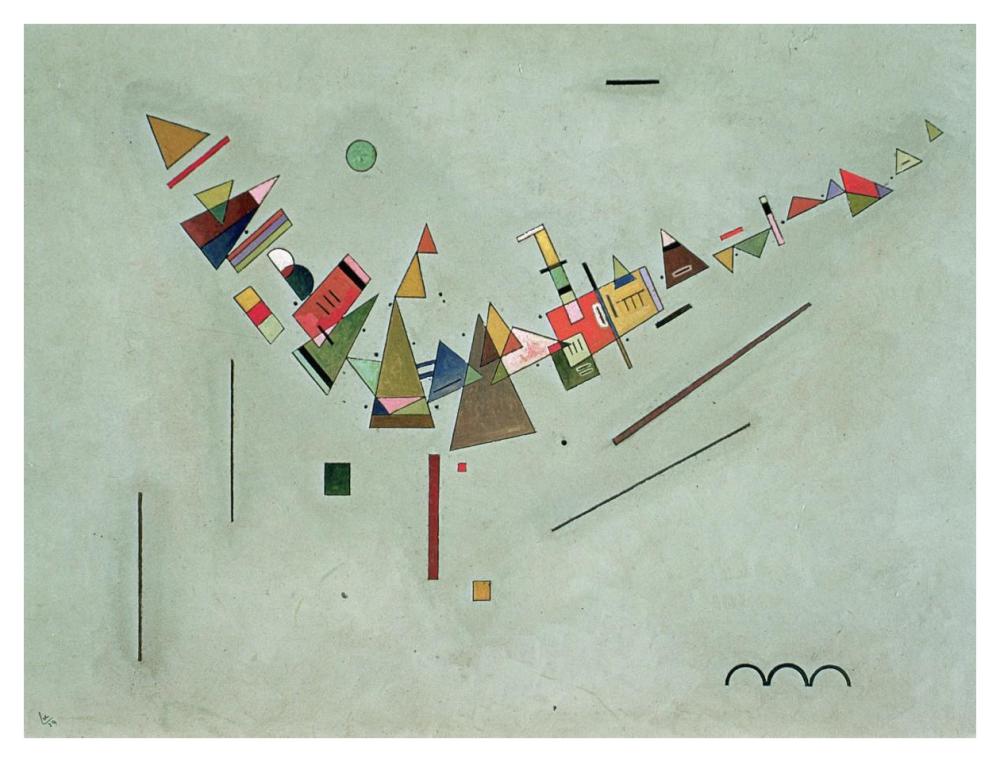 Improvisation-Paper Art-42"x32"
