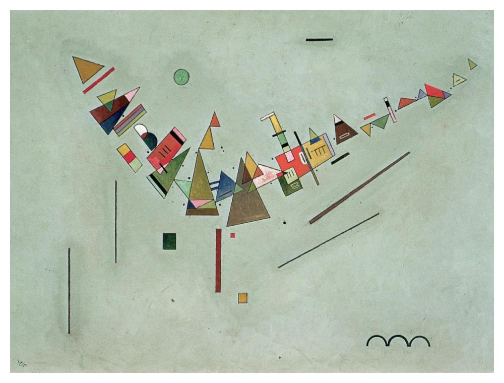 Improvisation-Paper Art-50"x38"