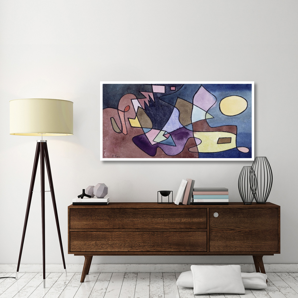Dramatic Landscape-Paper Art-62&quotx32"