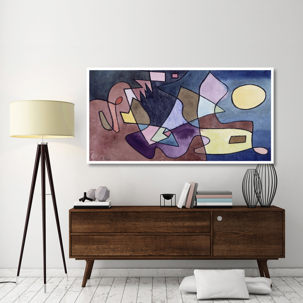 Dramatic Landscape-Paper Art-74&quotx38"