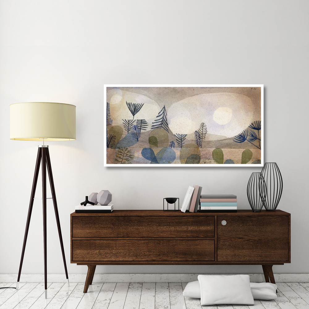 Oceanic Landscape-Paper Art-62&quotx32"