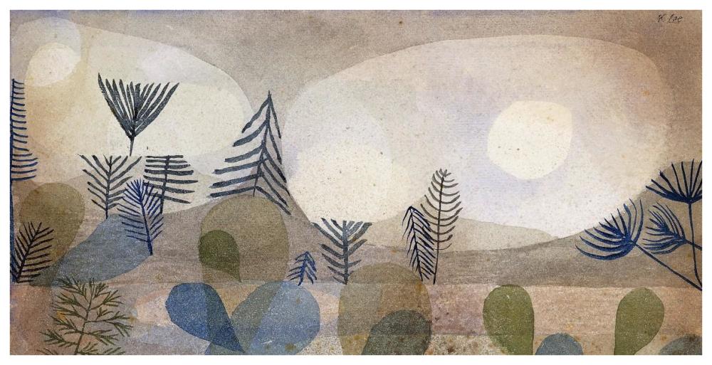 Oceanic Landscape-Paper Art-74"x38"
