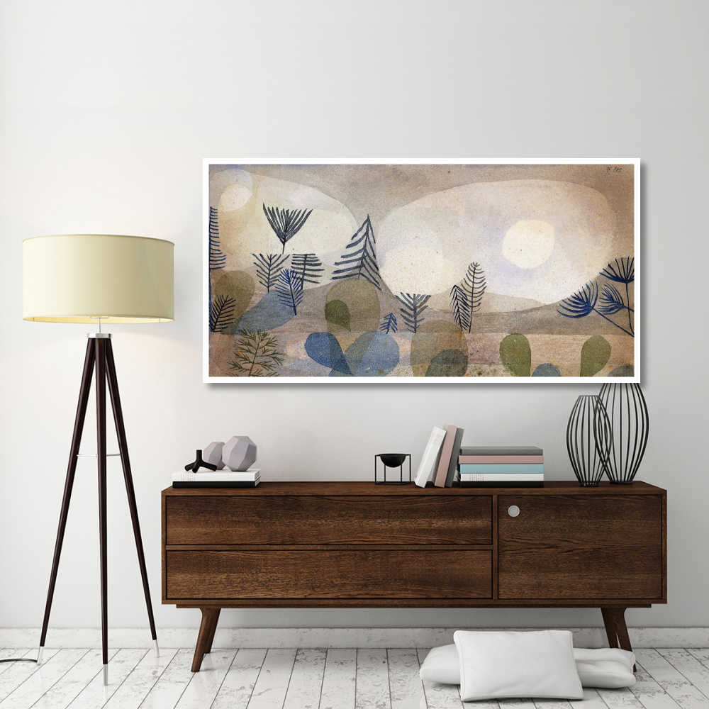 Oceanic Landscape-Paper Art-74&quotx38"
