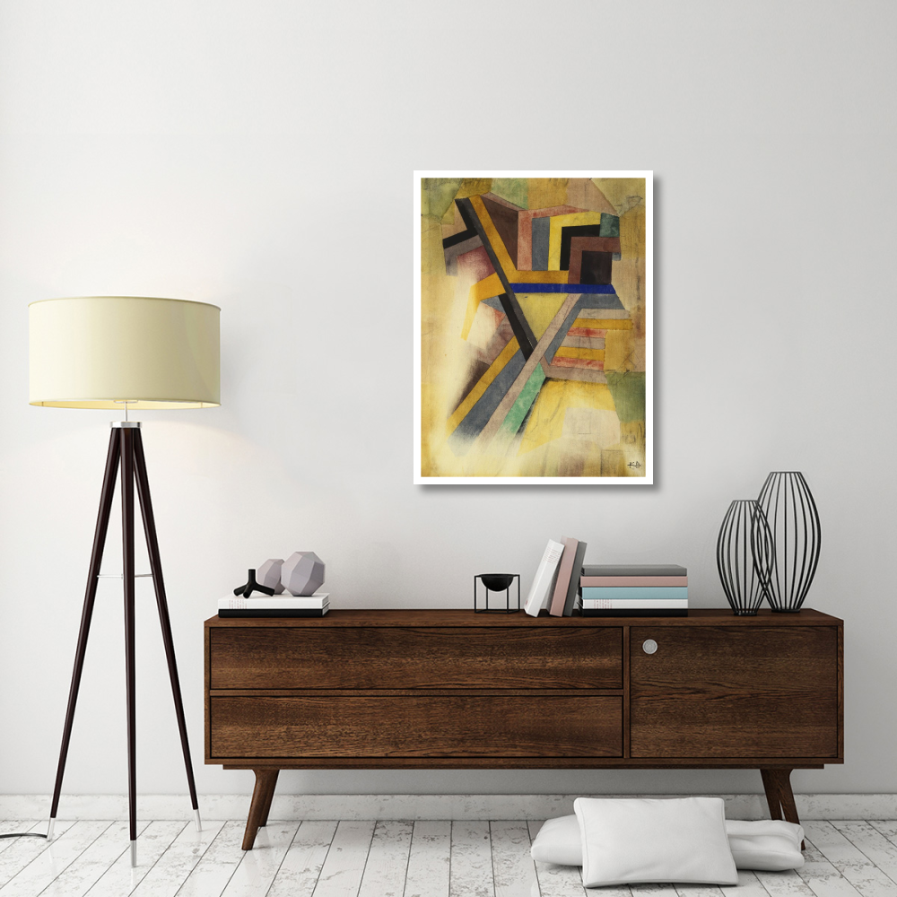 Abstract Painting-Paper Art-32&quotx42"