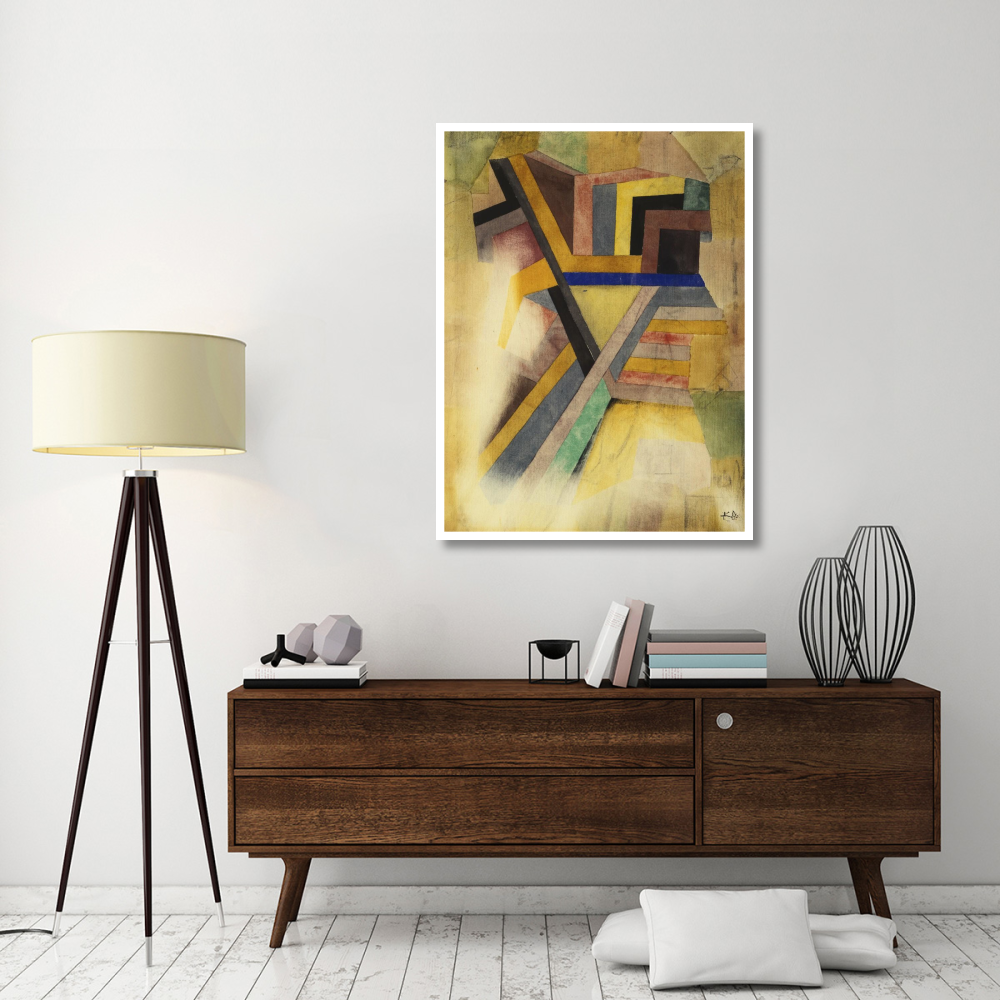 Abstract Painting-Paper Art-38&quotx50"