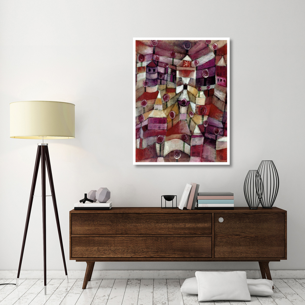 Rose Garden-Paper Art-38&quotx50"