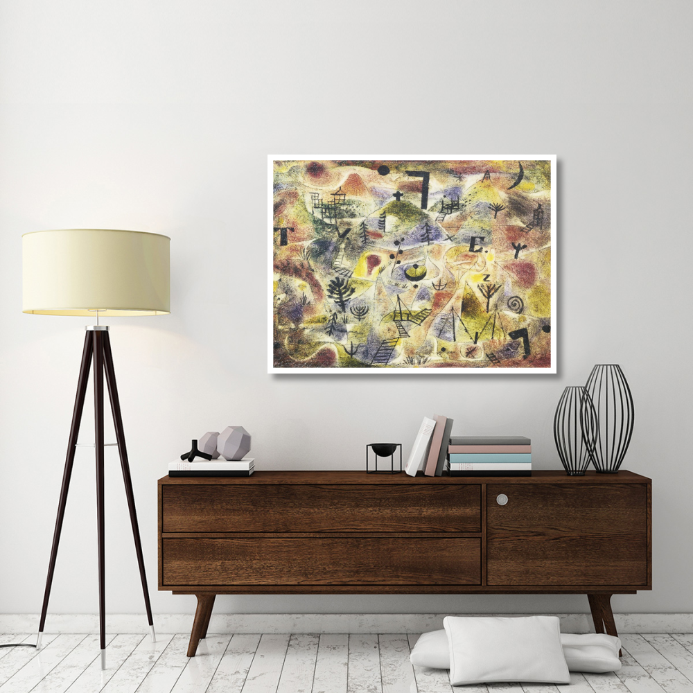 Abstract Painting-Paper Art-50&quotx38"