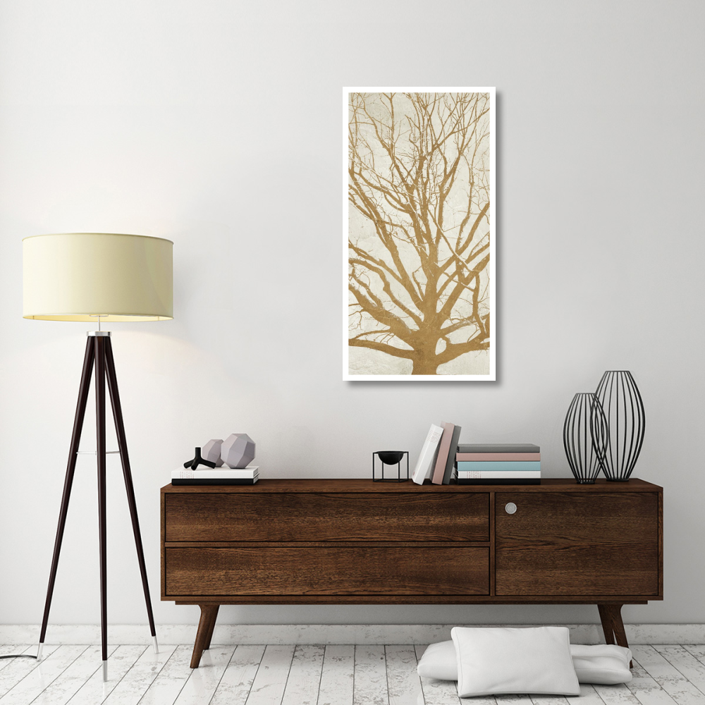 Golden Tree II-Paper Art-26&quotx50"
