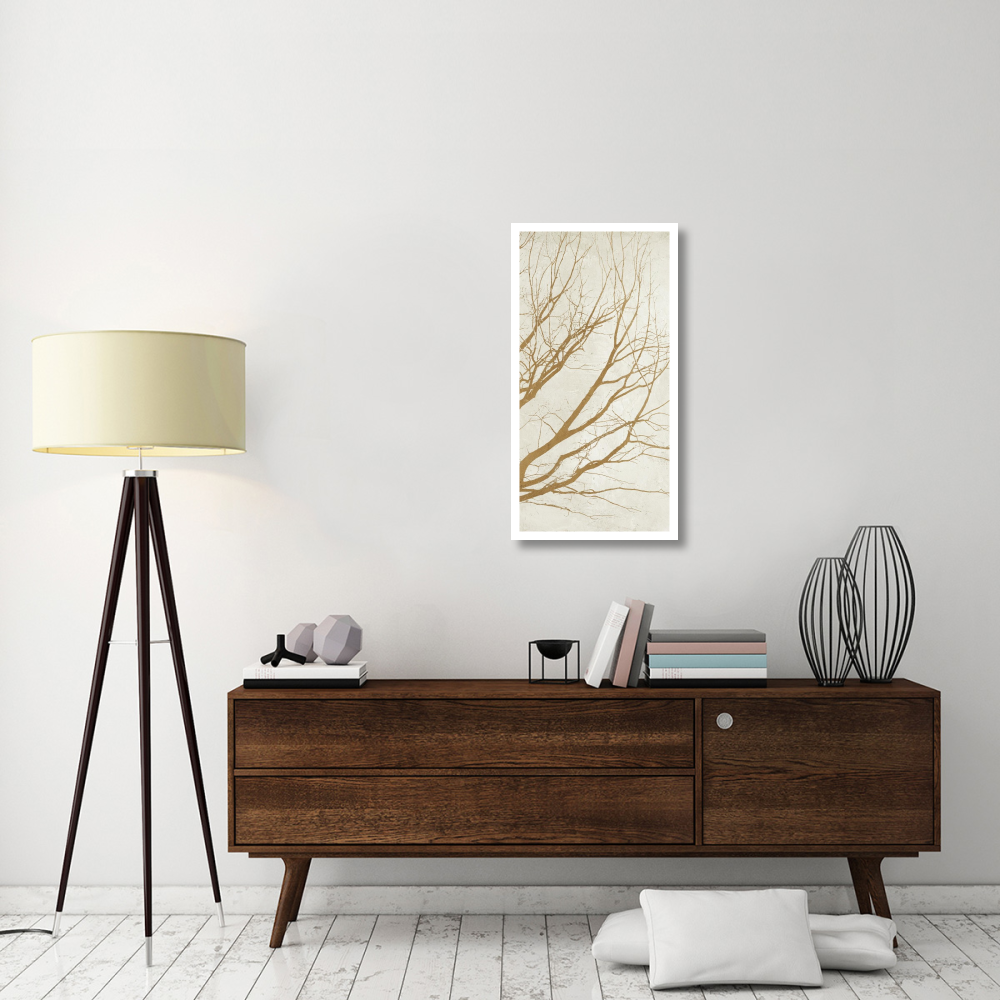 Golden Tree III-Paper Art-20&quotx38"