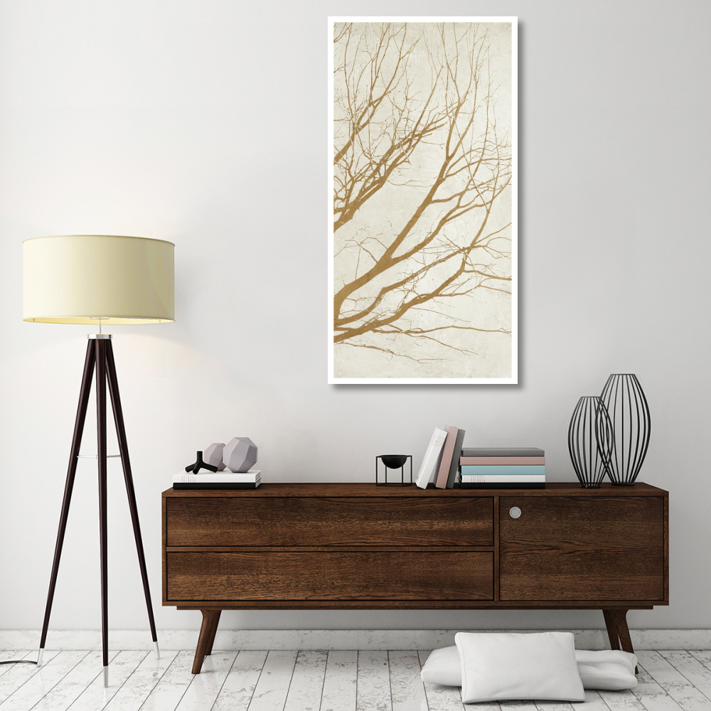 Golden Tree III-Paper Art-32&quotx62"