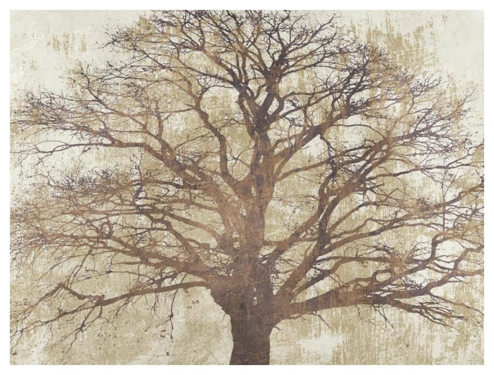Sacred Oak-Paper Art-50"x38"