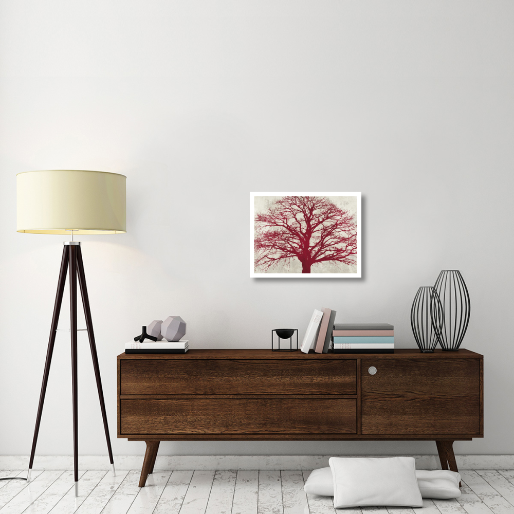 Purple Oak-Paper Art-26&quotx20"