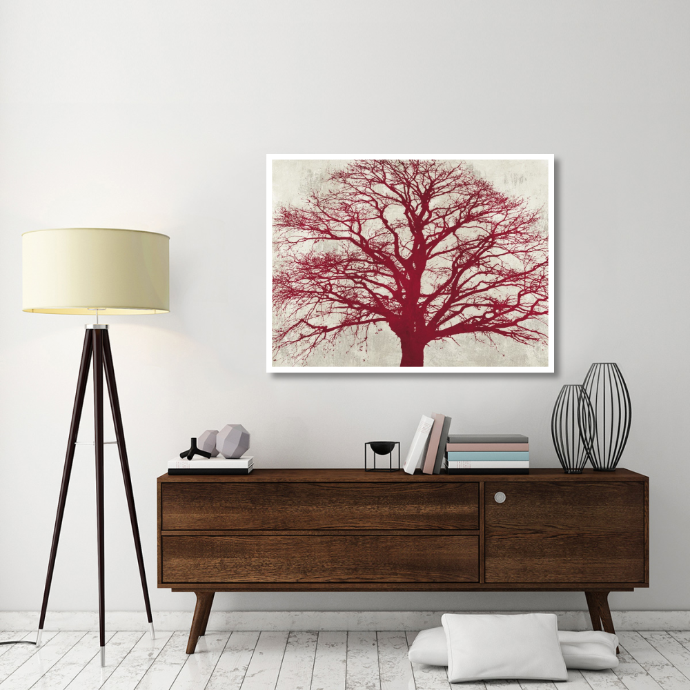 Purple Oak-Paper Art-50&quotx38"