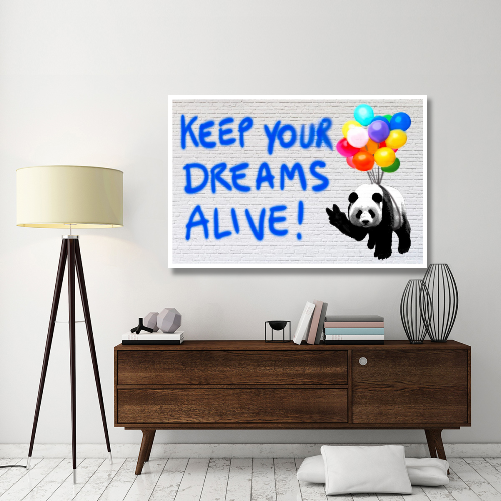 Keep your dreams alive-Paper Art-62&quotx42"