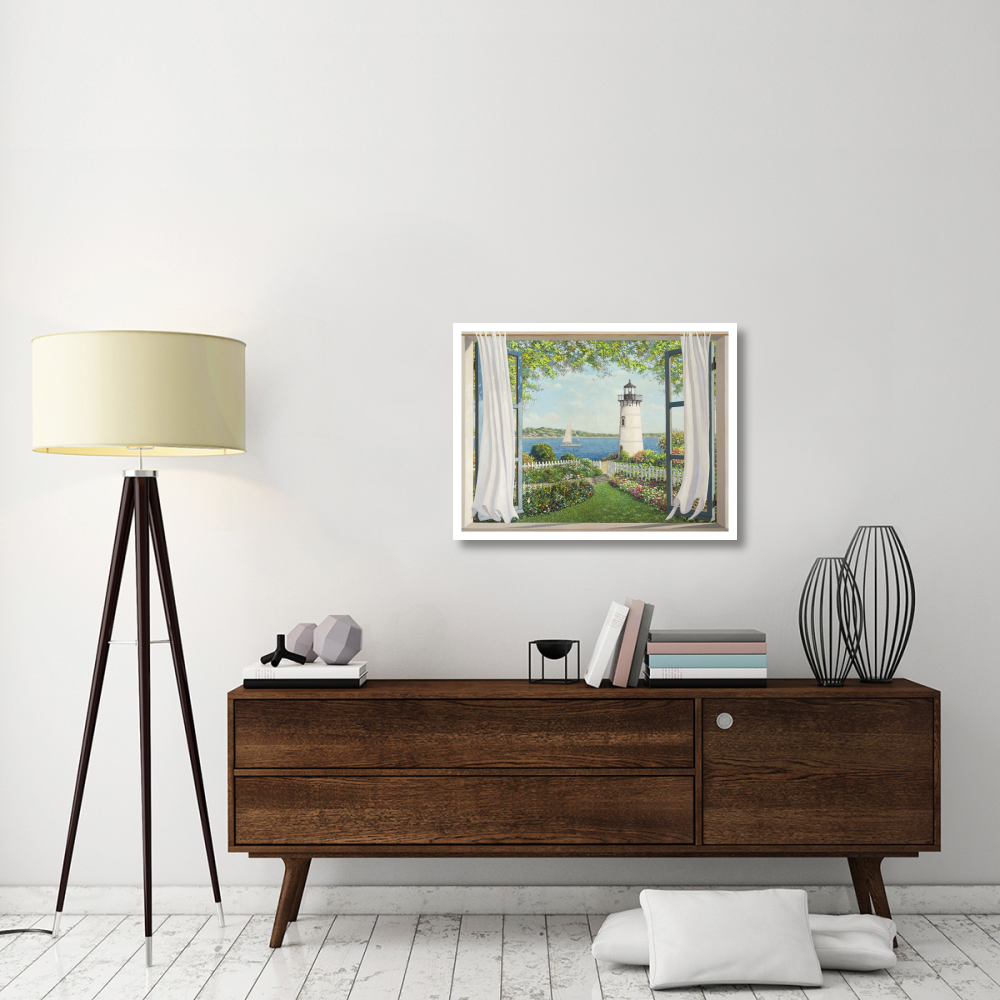 Finestra sul faro-Paper Art-34&quotx26"