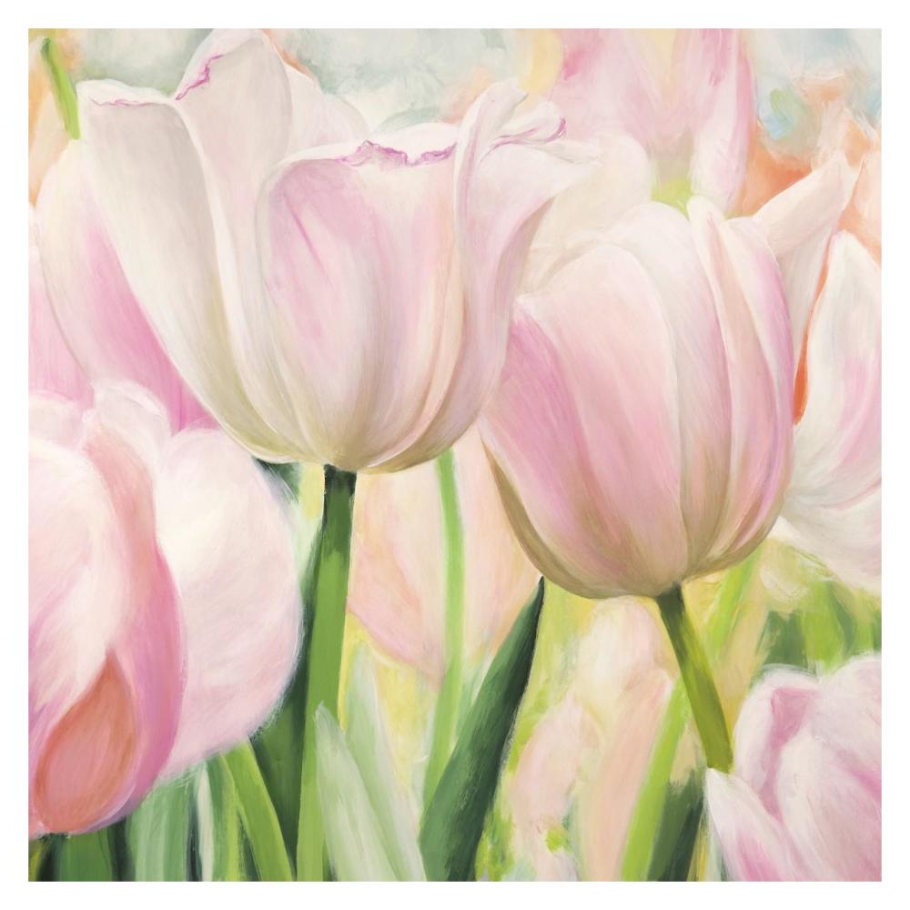 Primavera I-Paper Art-32"x32"